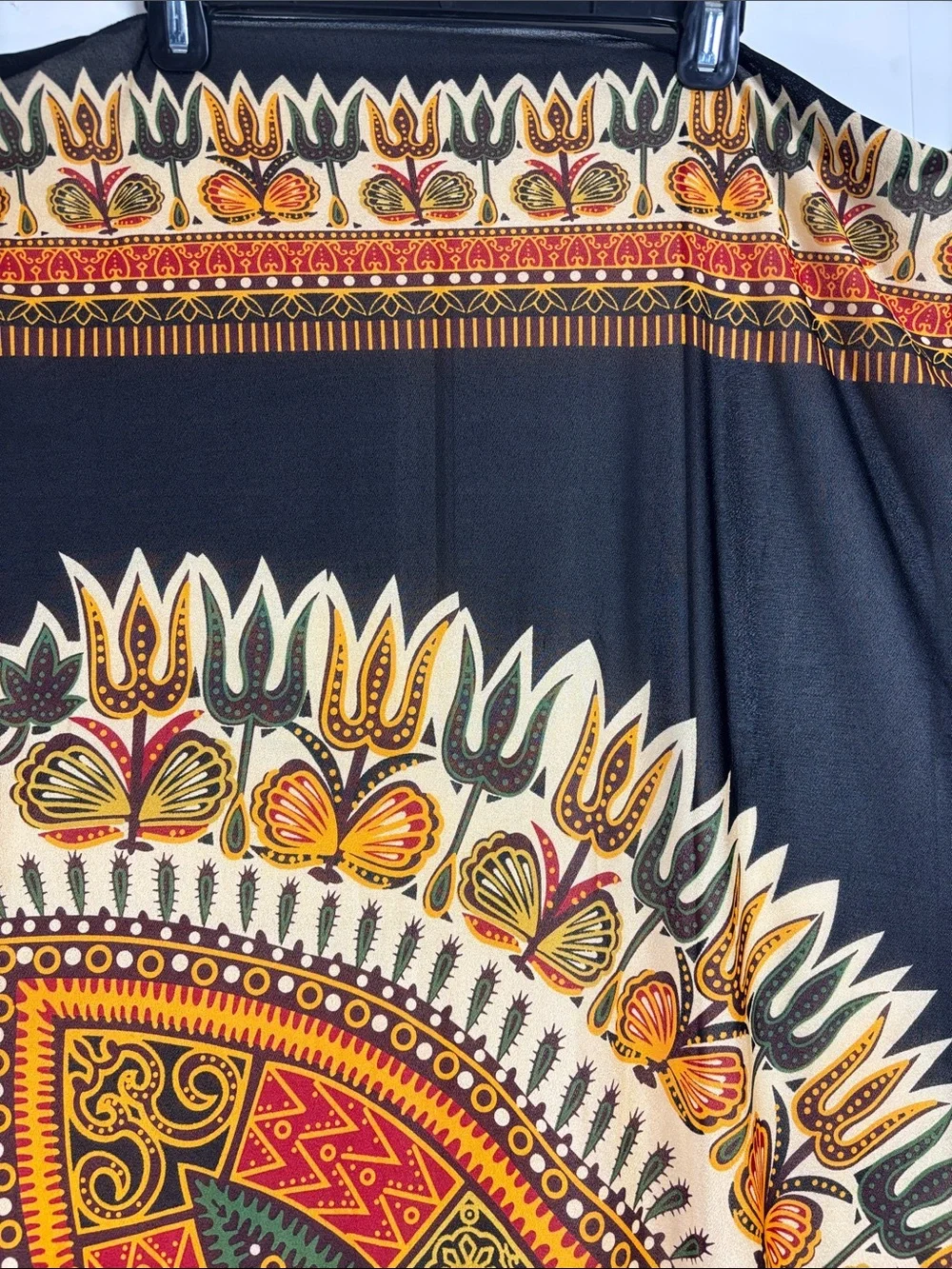 Black and Gold Bohemian Wall Tapestry - Decorative Home Wall Decor